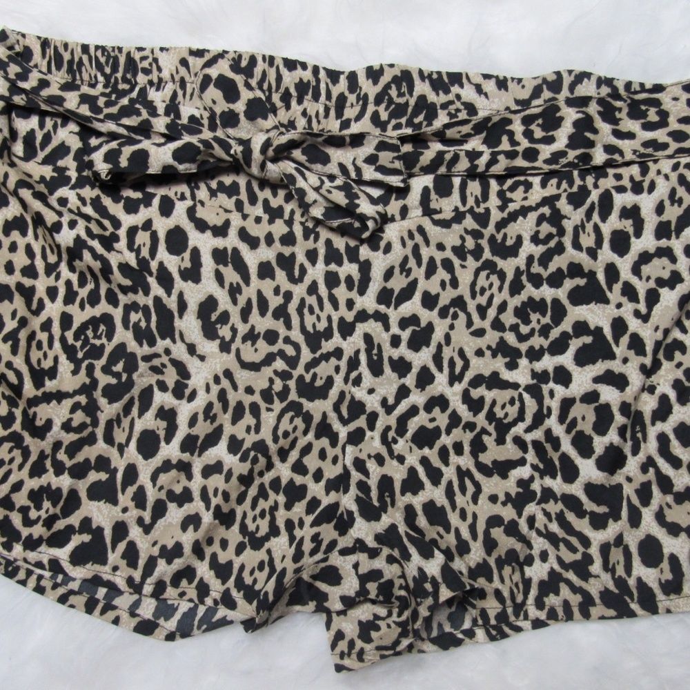 BEBE Cheetah Shorts